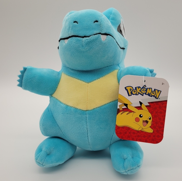 POKÉMON | Totodile 8" plush stuffie stuffed animal toy - Picture 3 of 8